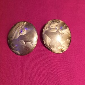 Goldtone Post Pierced Earrings